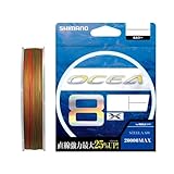 シマノ SHIMANO ライン オシア8 300m 2.0号 5カラー LD-A71S